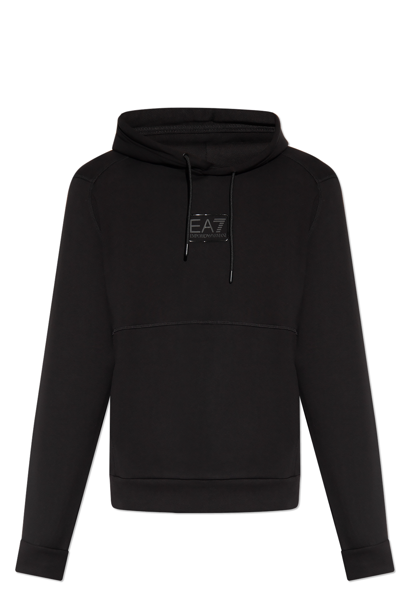 Ea7 on sale black hoodie